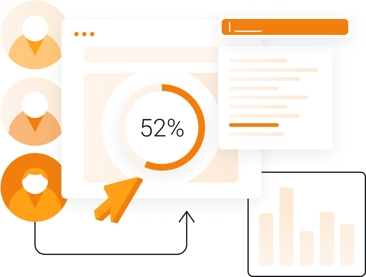 Pick the keywords you'd like to rank for. Monitor competitors.
