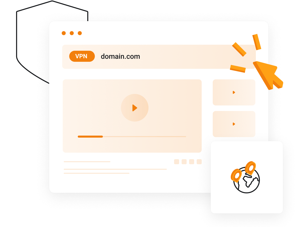 Stream and browse without limitations